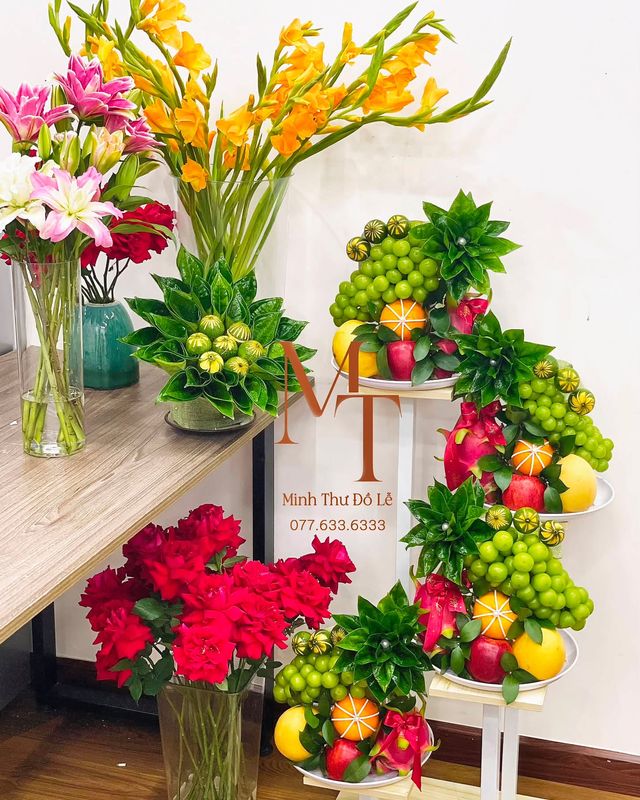 4 mâm lễ ban gia tiên và ban Phật ngày cưới – Minh Thư Đồ Lễ Đà Nẵng