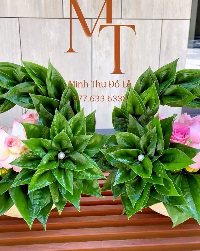 Set lễ trầu cau dâng lễ giỗ tổ nghề – Minh Thư Đồ Lễ Đà Nẵng